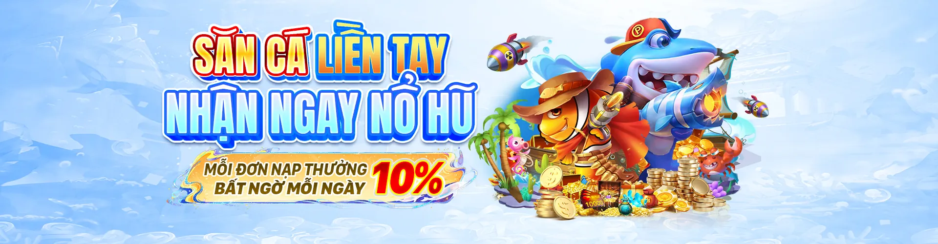Thế giới bắn cá 789king pg huyền ảo với vô vàn loài cá